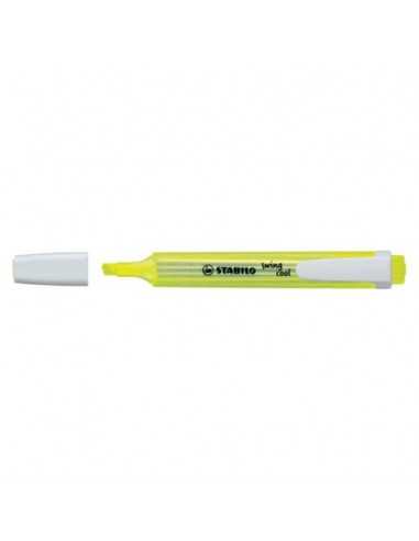 STABILO - 275/24 - Evidenziatore swing® cool fluo 1-4 mm - giallo -  Confezione da 10 PZ - 4006381134675