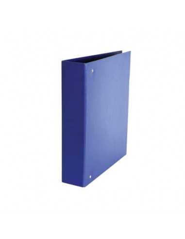 Raccoglitore Esselte Daily 4 anelli D diametro 50 mm - 22x30 cm dorso 6 cm blu - 395898500