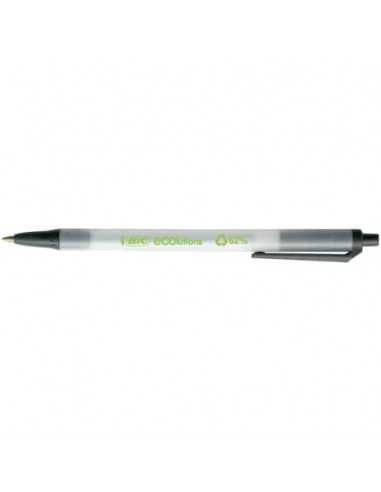 Penna ecologica a scatto BIC ECOlutions Clic Stic 1 mm nero 8806871