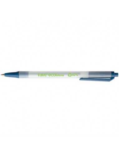 Penna ecologica a scatto BIC ECOlutions Clic Stic 1 mm blu 8806891