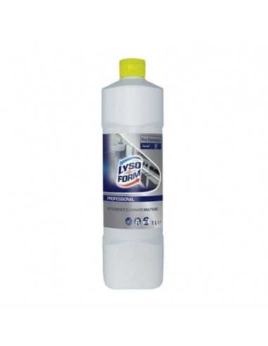 Gel detergente clorinato multiuso Lysoform Professional - flacone 1000 ml  101102236