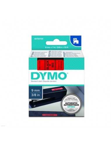 Nastro per etichettatrici Dymo D1 9 mm x 7 m Nero/Rosso S0720720