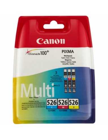 Cartuccia inkjet CL-526 Canon capacità standard 3x9 ml combo-pack Canon Ciano-Magenta-Giallo - 4541B009