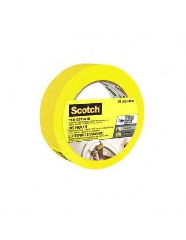 Nastro di mascheratura per superfici esterne Scotch® 2097 36 mm x 41 m giallo 2097IGT36