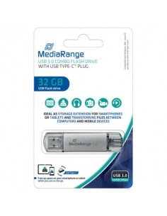 Chiavetta USB 3.0 Media Range con spina USB Type-C™ - 32 GB - argento MR936