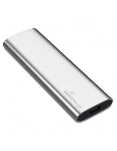 Unità SSD esterna Media Range USB Type-C® 120 GB - argento MR1100