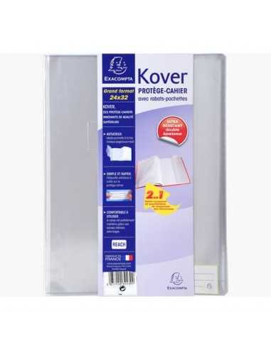 Portalistino Kover - 24x32 cm Exacompta trasparente 32430E