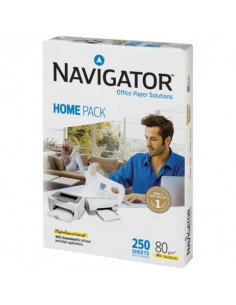 Carta per fotocopie Navigator Home Pack 80gr/mq A4 - Risma da 250 fogli - NHP0800044