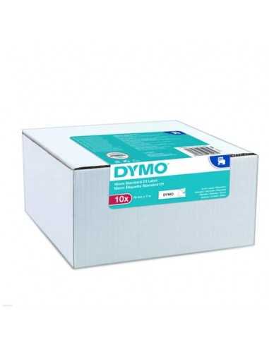 Nastro per etichettatrici Dymo D1 12 mm x 7 m nero/bianco Conf. 10 pezzi - 2093097