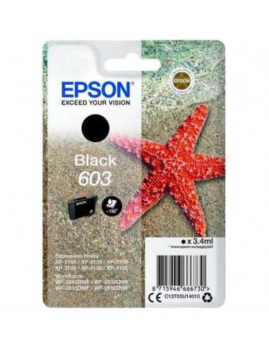 Cartuccia Inkjet Epson 603 Nero C13T03U14020