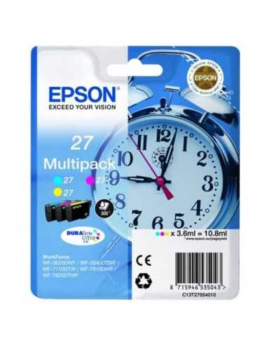 Cartuccia Epson 27 standard Ink Multipack-DURABrite Blister ciano