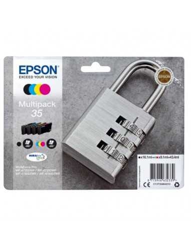 Cartucce Epson confezione da 4 nero+ciano+magenta+giallo C13T35864010