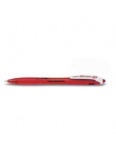 Penna a sfera ecologica Pilot Rexgrip Begreen - 1 mm - Tratto M - rosso - 040012