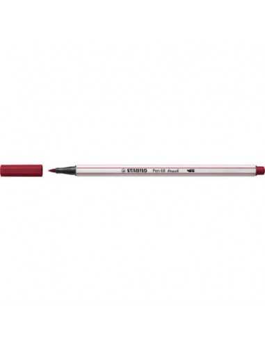 Pennarello Stabilo Pen 68 brush - punta a pennello - M 1 mm porpora 568/19