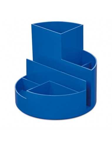 Portaoggetti Maul MAULRoundBox - riciclato blu - Ø 14 cm h.12