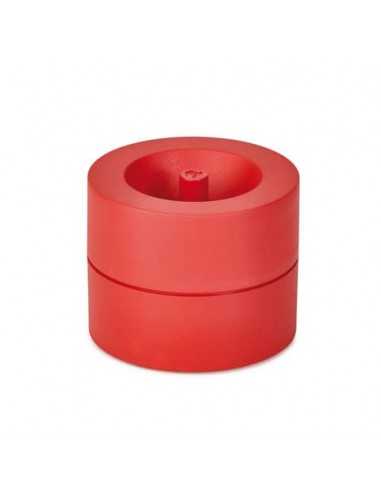 Porta graffette Maul MAULpro - riciclato rosso - Ø 7.3 cm h.6 cm 3012325.ECO