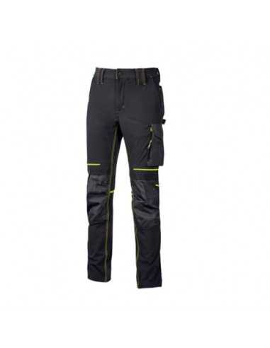 Pantalone da lavoro U-Power ATOM Black Carbon - taglia XL PE145BC-XL