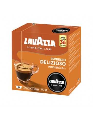 Caffè in cialde Lavazza Astuccio 36 capsule A Modo Mio Delizioso 8200