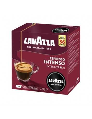 Caffè in cialde Lavazza Astuccio 36 capsule A Modo Mio Intenso 8716