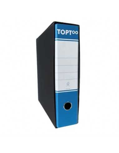 Registratore commerciale con custodia TOPToo dorso 8 cm - 23x30 cm - azzurro FMCRTU8AZ