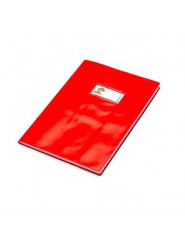 Copriquaderno con etichetta - Coprimaxi Beat A4 in PVC laccato spessore 180 μm CoLibrì rosso - PF02020112