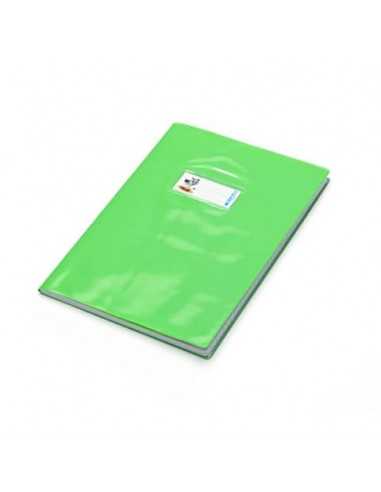 Copriquaderno con etichetta - Coprimaxi Beat A4 in PVC laccato spessore 180 μm CoLibrì verde chiaro - PF02020114