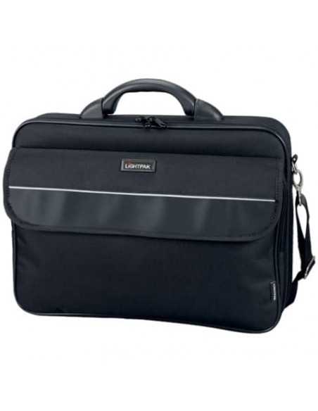 Borsa portacomputer Lightpak ELITE in poliestere nero S fino a 15