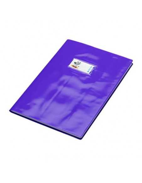 Copriquaderno con etichetta - Coprimaxi Beat A4 in PVC laccato spessore 180 μm CoLibrì viola - PF02020115