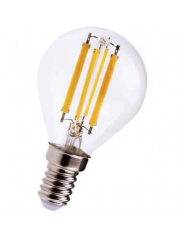 Lampadina LED a filamento minisfera 6W attacco E14 806 lumen luce fredda MKC 6000K - 499048552