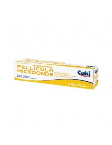 Rotolo di pellicola per microonde con astuccio Cuki Professional 290 mm x 300 m - 2630030