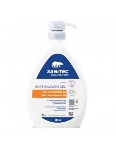 Soft shower gel Dermo-Detergente corpo a bassa schiumosità Skin Lab Sanitec 600 ml - 6012