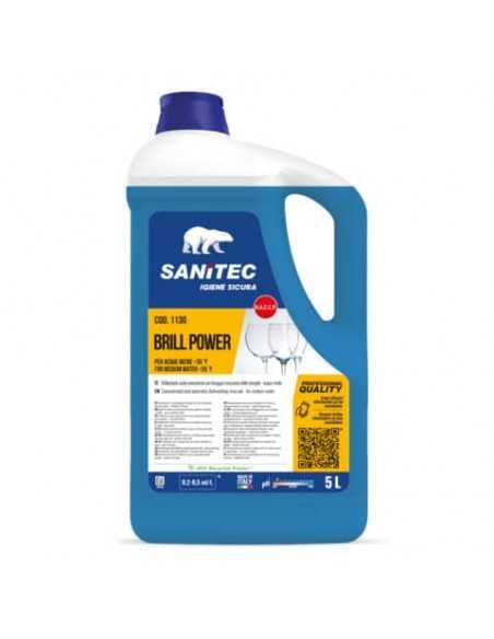 Brillantante lavastoviglie acido concentrato Brill Power Sanitec 5 L / 5