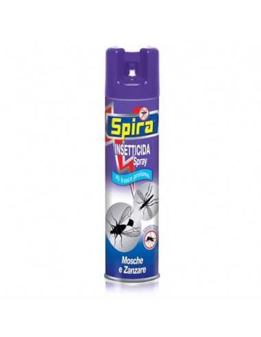 Insetticida spray per mosche e zanzare 400 ml Spira fresco profumo 44684