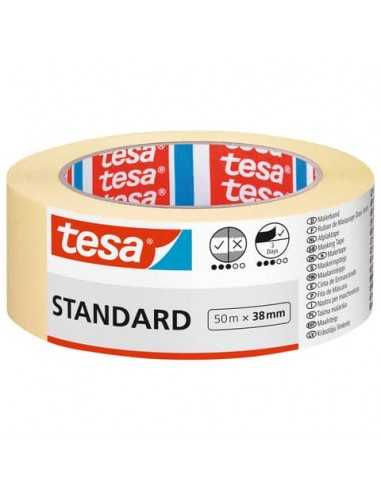 Nastro per mascheratura in carta standard ECO beige Tesa 38 mm x 50 m 05088-00000-02