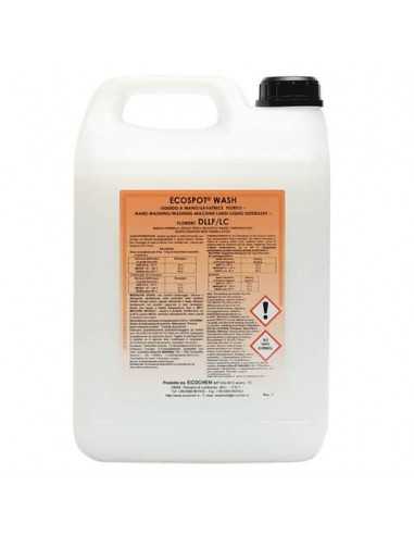 ECOSPOT® WASH detersivo liquido per bucato a mano e lavatrice FIORITO DLLF/LC Ecochem 5 L - 113025FL005A019