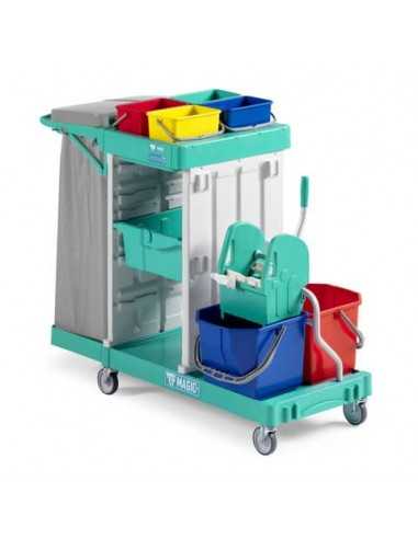 Carrello a 3 reparti Magic Line - 134x65x110 cm TTS 350 basic ML350B0A0A00