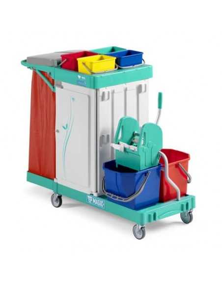 Carrello a 3 reparti Magic Line - 134x65x110 cm TTS 350 safety ML350S0A0A00