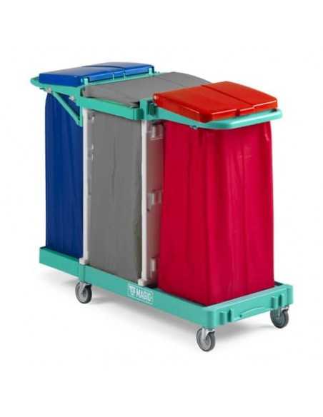 Carrello per raccolta differenziata Magic Line 150 Basic TTS 135 x 58 x 104 cm - ML150B0A0000