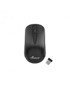 Mouse ottico 3 pulsanti wilreless USB 2.0 Media Range nero MROS209