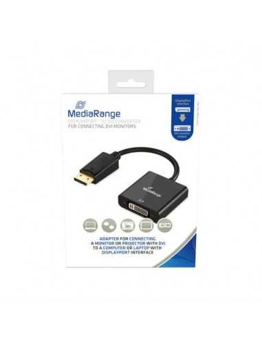 Convertitore da DisplayPort™ a DVI presa DVI-I (24+5 pin)/spina DP- 15 cm Media Range nero - MRCS174