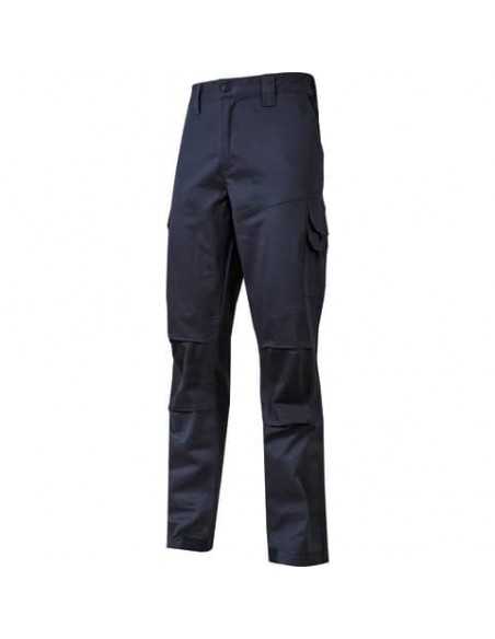 Pantalone da lavoro in cotone elasticizzato Guapo blu U-Power taglia L ST211WB-L