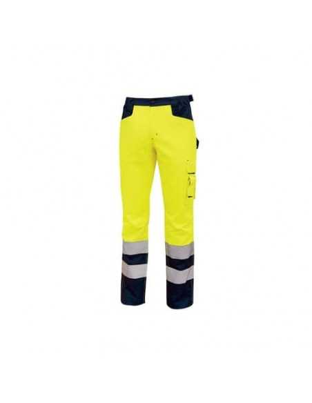 Pantalone da lavoro Light Yellow Fluo U-Power taglia M HL155YF-M