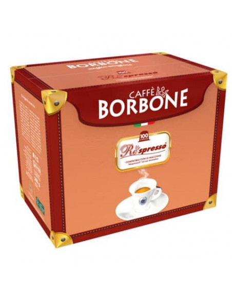 Capsule compatibili Respresso 100 pz Caffe Borbone qualità Dek Green REBDEK100N