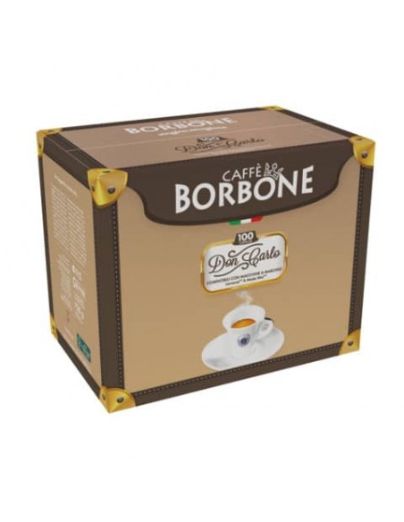 Capsule compatibili Don Carlo 100 pz Caffe Borbone qualità Rossa AMSRED100NDONCARLO