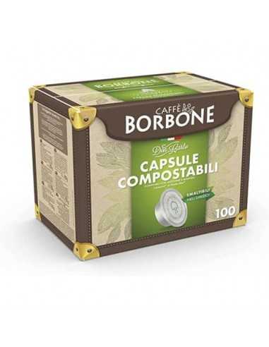 Capsule compatibili e compostabili Don Carlo Caffe Borbone qualità Oro Conf. 100 pz AMCOMPOSTABORO100N