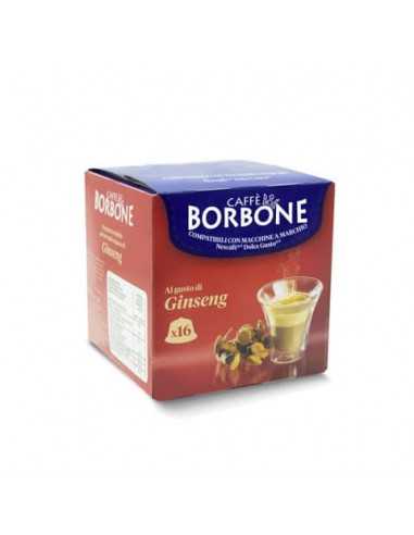 Capsule di preparato solubile per caffè al latte e ginseng 17 gr compatibili Caffe Borbone Nescaffè Dolce Gusto -