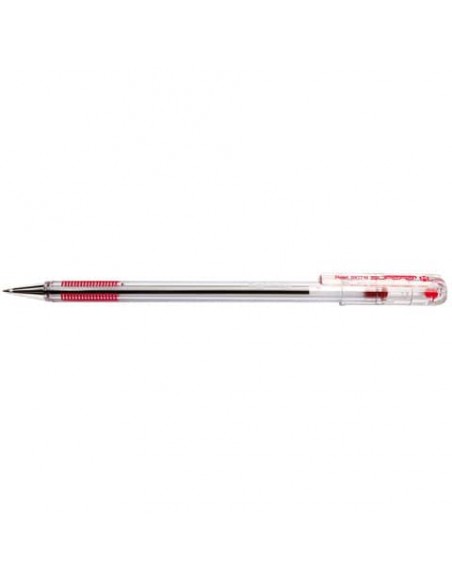 Penna a sfera Superb punta media 1 mm - conf. 12 pezzi Pentel rosso BK77M-B