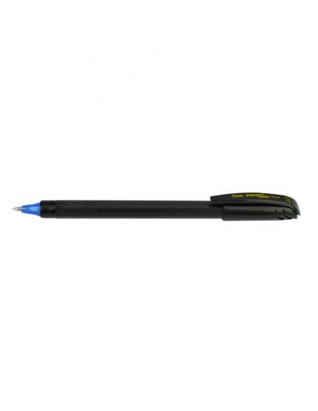 Roller ricaricabile Pentel EnerGel con cappuccio - materiale 96% riciclato - blu - conf. 12 pezzi - BL417R-C