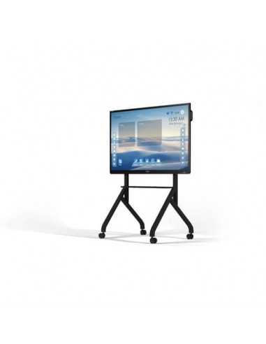 Carrello mobile per monitor fino a 86'' regolabile in altezza Wacebo Europe carico 100 Kg - DBL01058