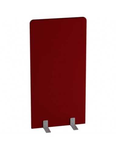 Pannello acustico con rivestimento in similpelle ignifuga 100x160 cm Motris rosso - PANAC100160C26